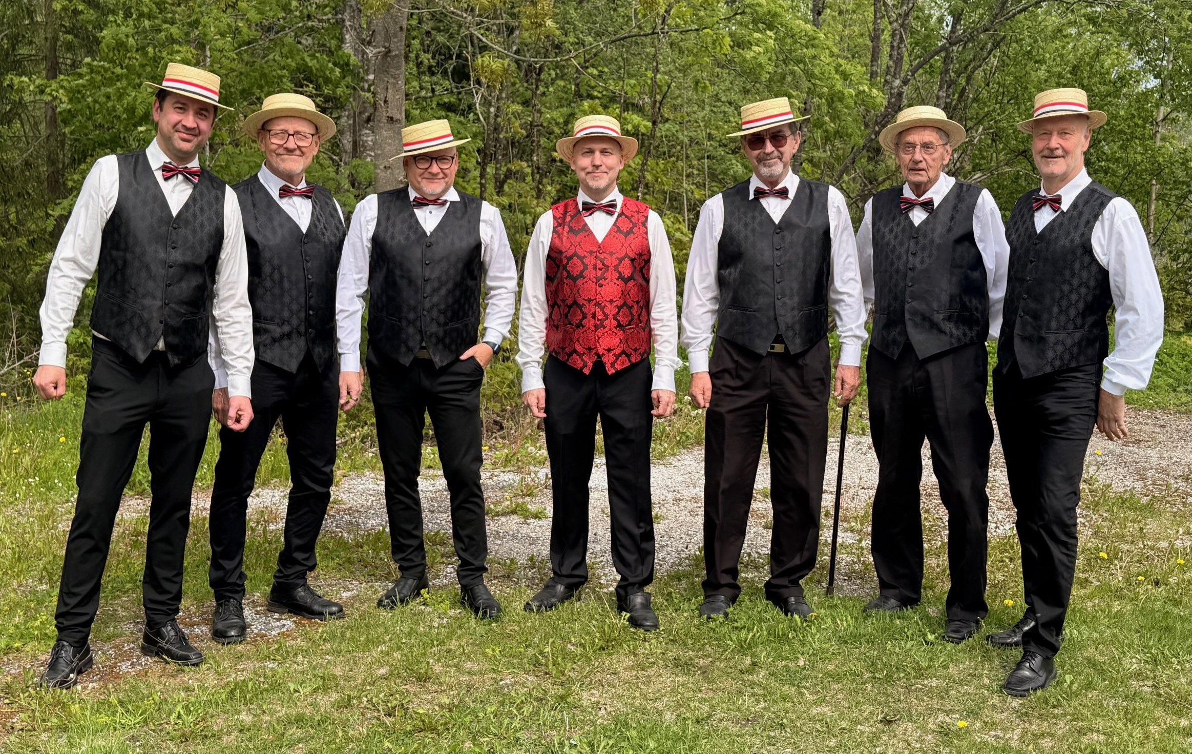 Fifty Fifty barbershopgrupp i Lindesberg
